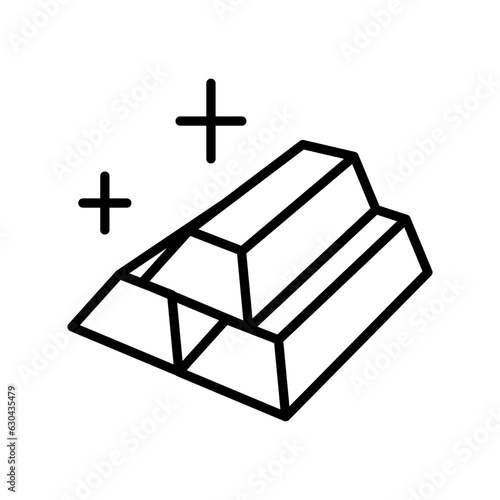 Gold bar icon