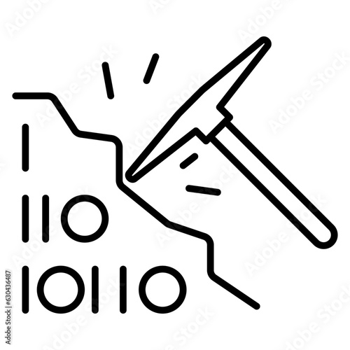 Data mining icon