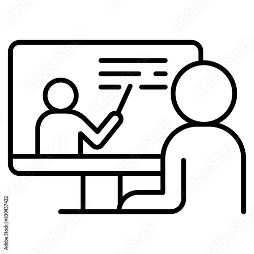 Online education icon