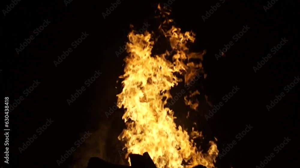 fire details of a big bonfire at night fire details of a big bonfire at night