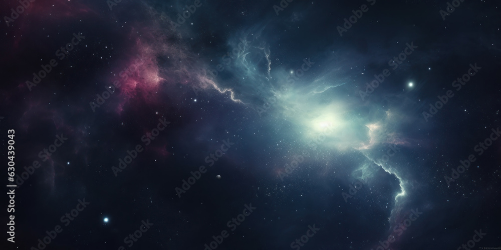Colorful space galaxy cloud nebula. Stary night cosmos. Universe science astronomy. Supernova background wallpaper. - obrazy, fototapety, plakaty 