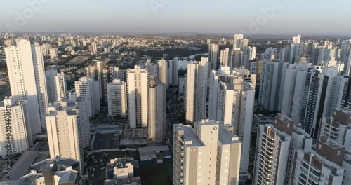 Londrina Gleba Palhano Paraná Brasil Drone 4k (flat image for better for post production) photo