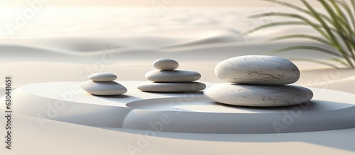 Zen stones that have an area where you can customize with text or ideas. The stones represent the Zen concept and provide a space for you to add your own thoughts.