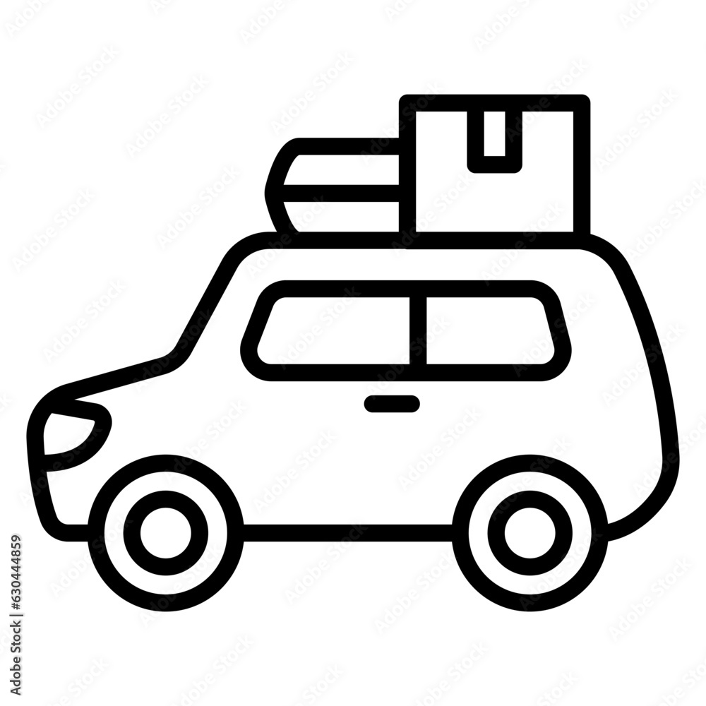 Off road car icon Off road car icon