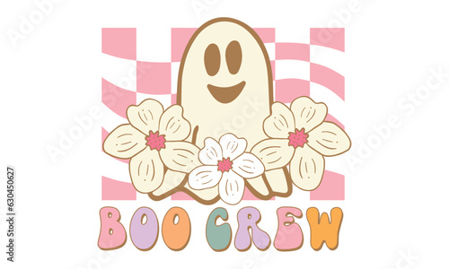 Boo crew Retro SVG