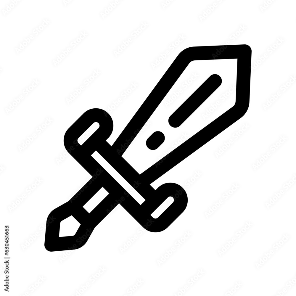 sword icon. vector icon for your website, mobile, presentation, and logo design. sword icon. vector icon for your website, mobile, presentation, and logo design.