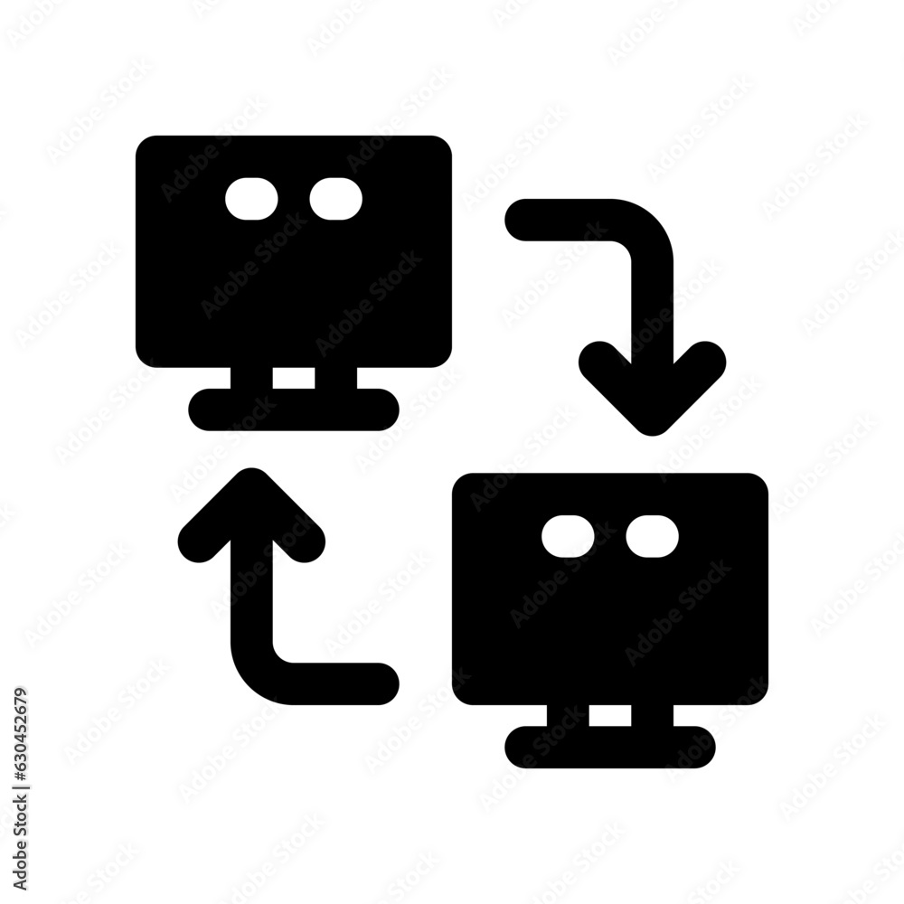 client server icon. vector icon for your website, mobile, presentation, and logo design. client server icon. vector icon for your website, mobile, presentation, and logo design.