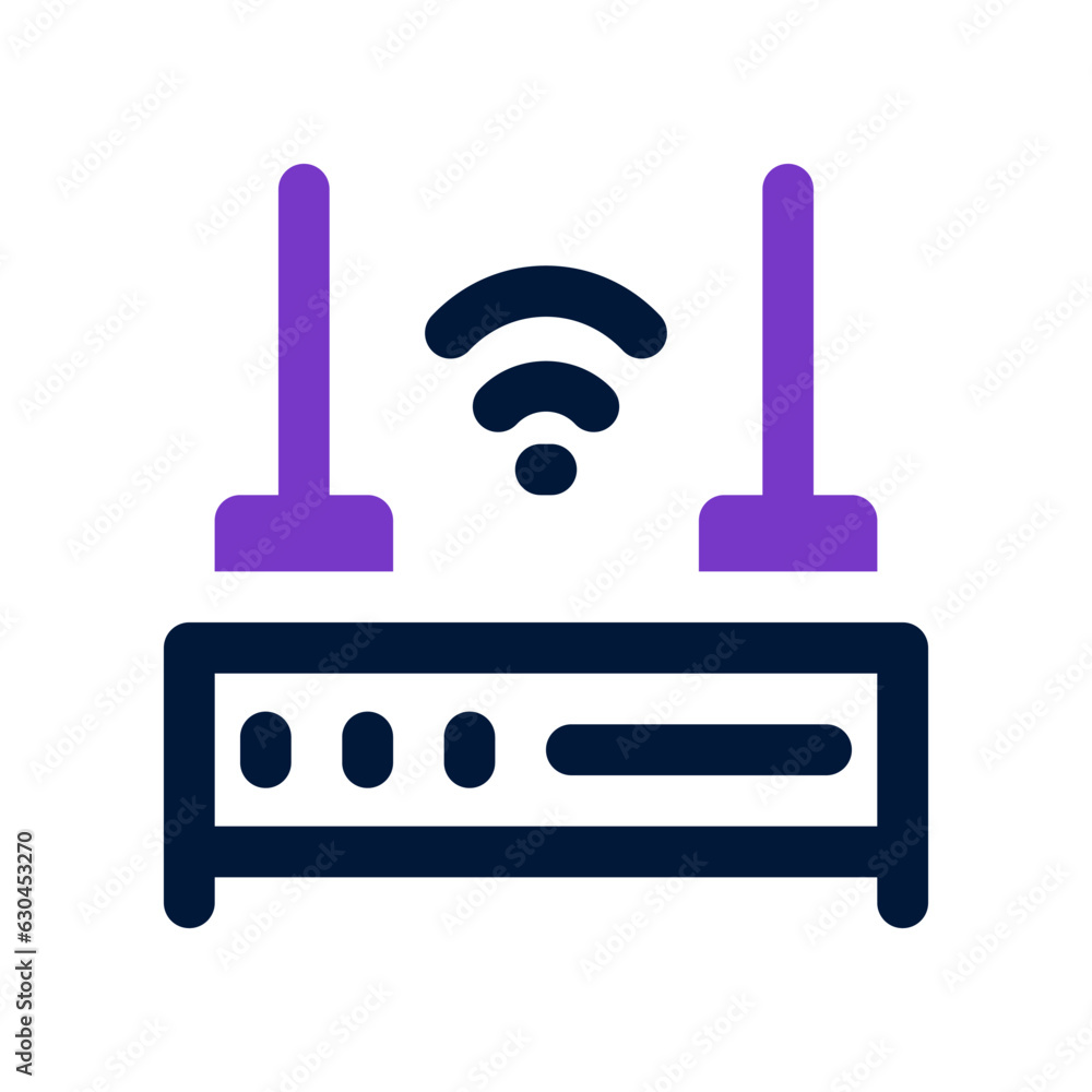 router icon. vector icon for your website, mobile, presentation, and logo design. router icon. vector icon for your website, mobile, presentation, and logo design.