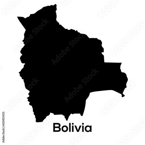 map of Bolivia