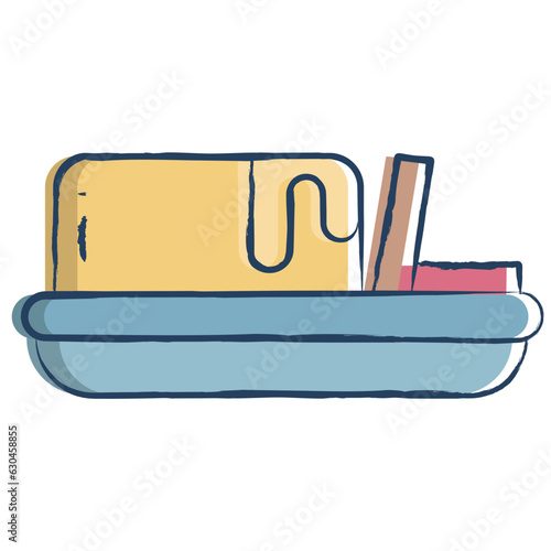 Vector hand drawn Butter illustration