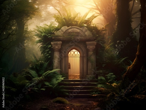 Portal der Fantasie: Das mystische Tor in der Natur