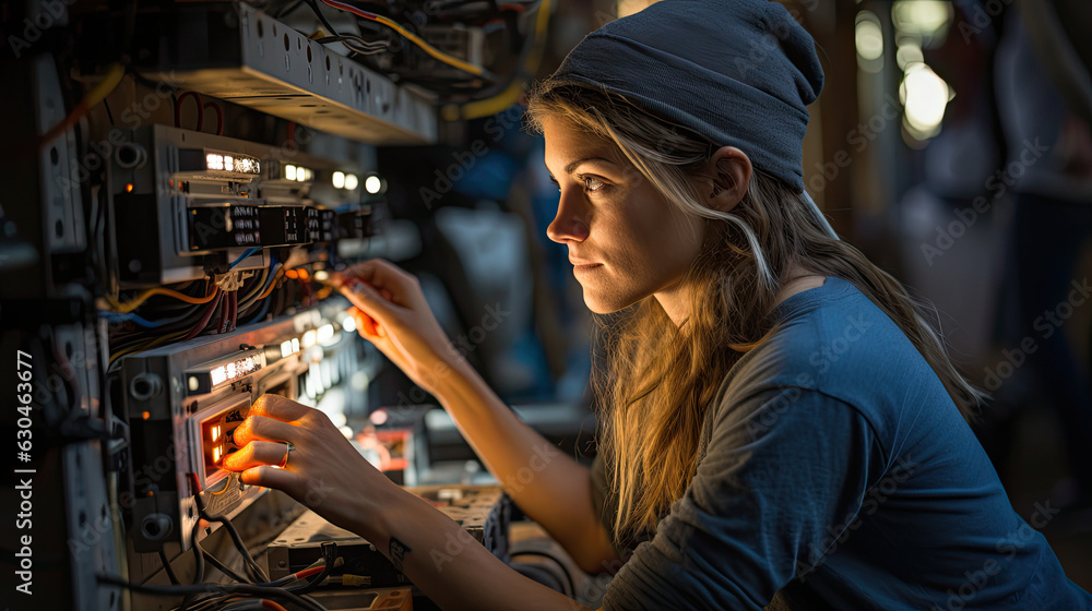 Female Journeyman Electrician