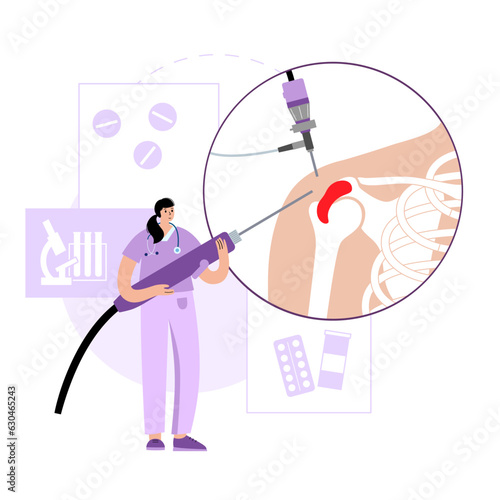 Shoulder arthroscopy poster