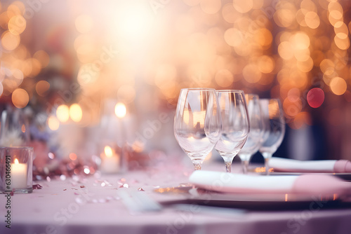 Formal Dining Decorations - Generative AI