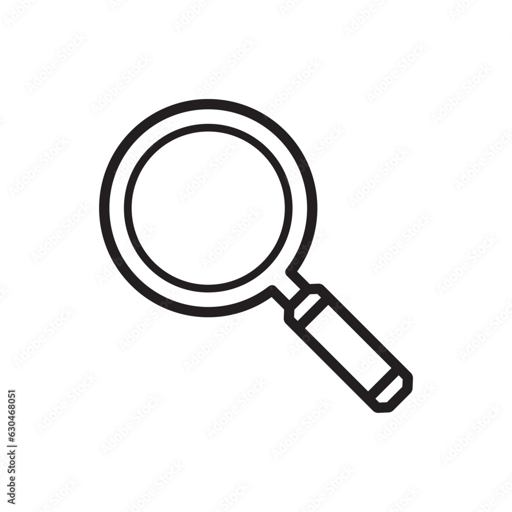 magnifying glass icon design vector template magnifying glass icon design vector template