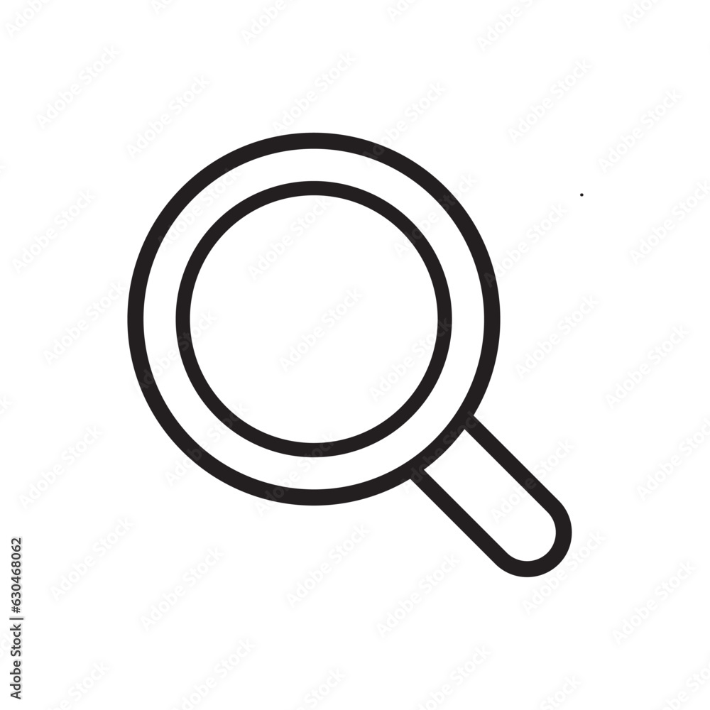 magnifying glass icon design vector template magnifying glass icon design vector template