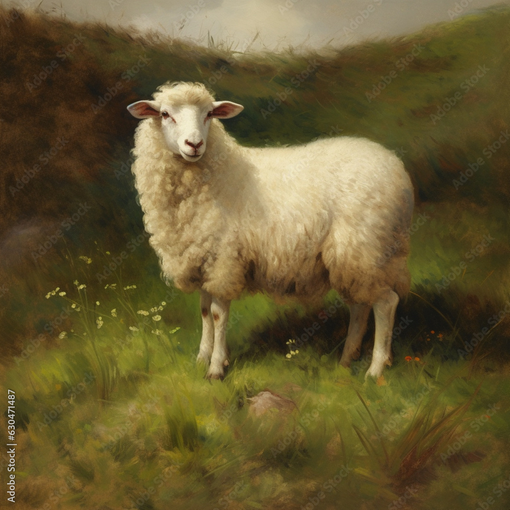 A White Sheep