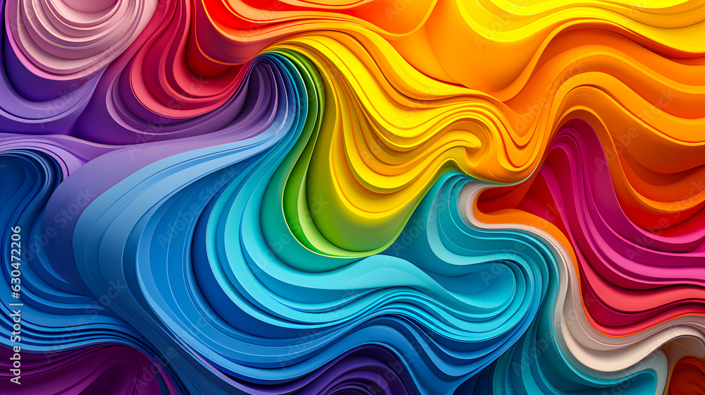 a colorful abstract background with natural light (Generative AI)