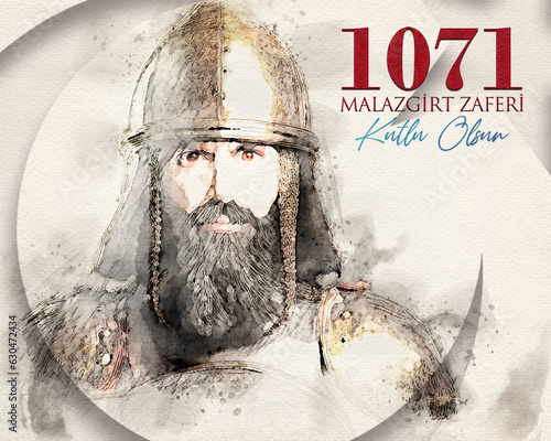 1071 Malazgirt Victory Card - Turkish History, Victories and Patriotism. 