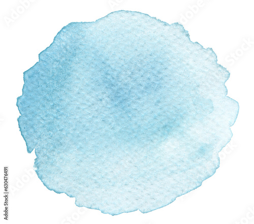 PNG Ink watercolor blue color smear brush stroke staincircle blot on transparent  background.