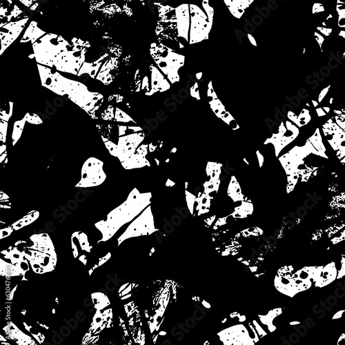 Seamless black and white grunge background