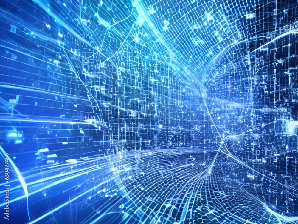 Futuristic background with blue vibing, data network, data, internet, information, artificial intelligence, investment market analysis,3d Futuristic background with blue vibing, data network, data, internet, information, artificial intelligence, investment market analysis,3d