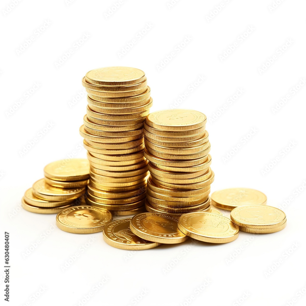 stack of gold coins stack of gold coins