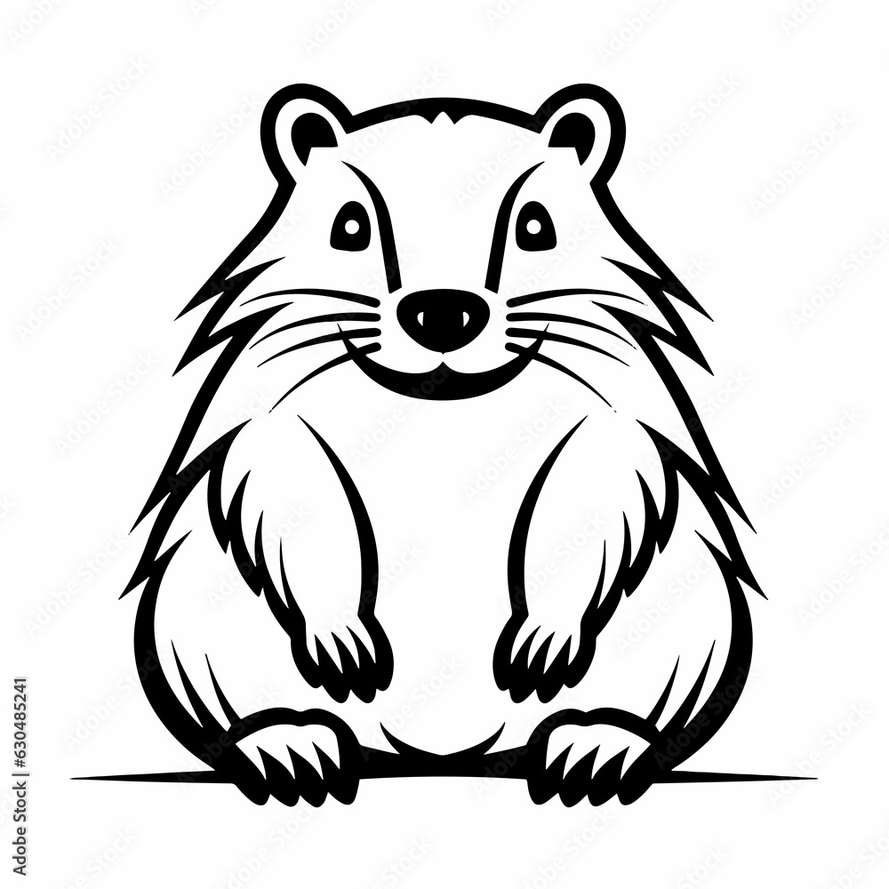 Beaver hamster mouse marmot Pet Dog Puppy Kitten Cat Human Friend Animal Cartoon Logo Beaver hamster mouse marmot Pet Dog Puppy Kitten Cat Human Friend Animal Cartoon Logo