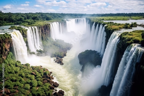 the largest series of waterfalls in the world.