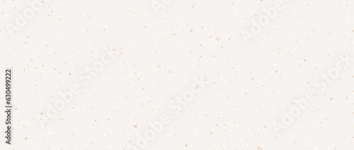Light cream seamless grain paper texture. Vintage ecru background with dots, speckles, specks, flecks, particles. Craft repeating wallpaper. Natural grunge surface background. Vector backdrop