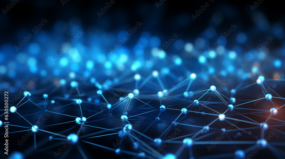 Modern digital abstract 3D background. Can be used in the description of network abilities, technological processes, digital storages made with AI generative technology Modern digital abstract 3D background. Can be used in the description of network abilities, technological processes, digital storages made with AI generative technology