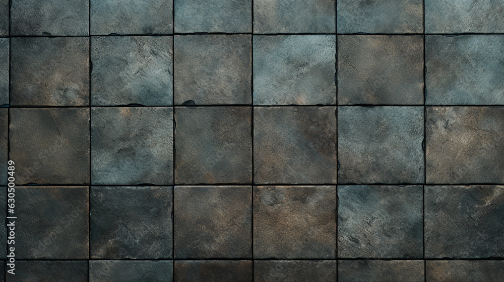 Tiled Floor Texture Background. Generative AI.