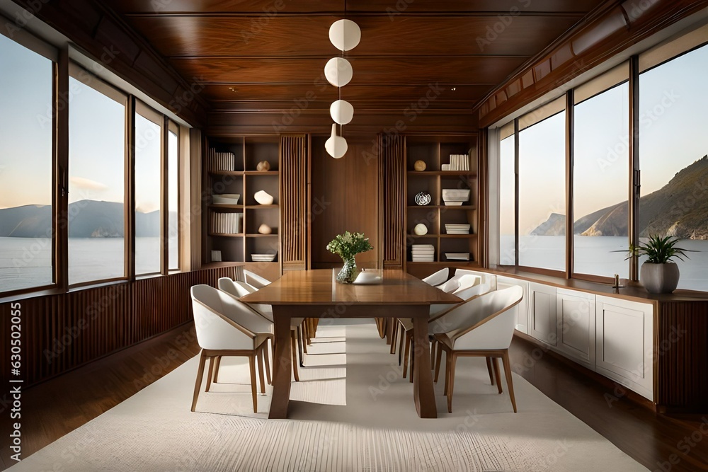 Fototapeta premium modern dining room