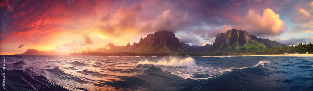 Distant Mountain on the Horizon Distant Mountain on the Horizon