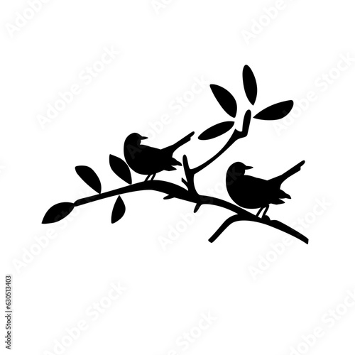bird on a tree branch © metdi