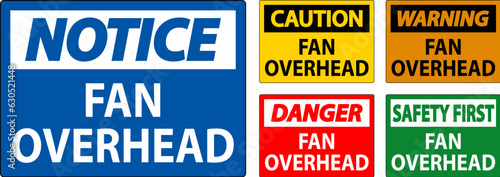 Wallpaper Mural Caution Sign Fan Overhead Torontodigital.ca