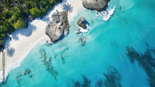 beach landscape nature ocean tropical