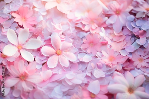 Petal-strewn pathway texture background  scattered flower petals  romantic and whimsical surface  enchanting and dreamy