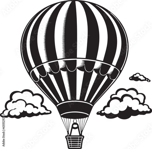 Hot Air Balloon Travel Transportation Cloud 