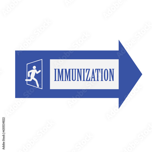 Ssign get immunized photo