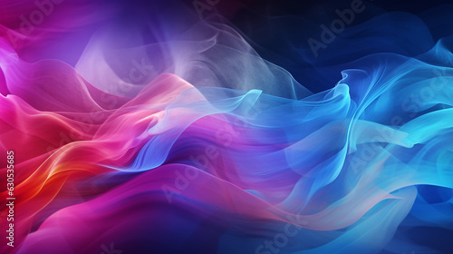 abstract background with smoke. Generative Ai. 