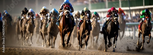 Derby horse racing photo