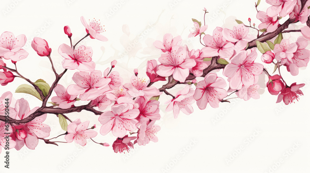 spring flower pink blossom tree nature