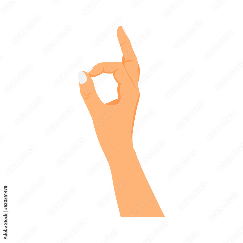 hand gesture with ok sign hand gesture with ok sign