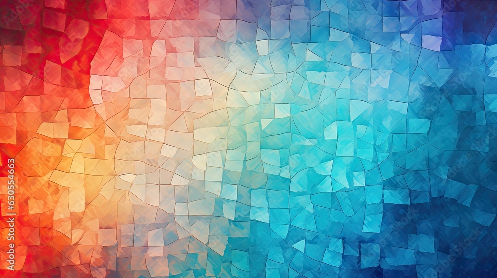 blissful abstract mosaic texture background, generative ai blissful abstract mosaic texture background, generative ai