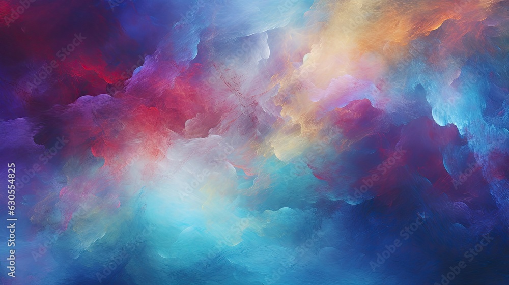 dreamy abstract oil-paint texture background, generative ai