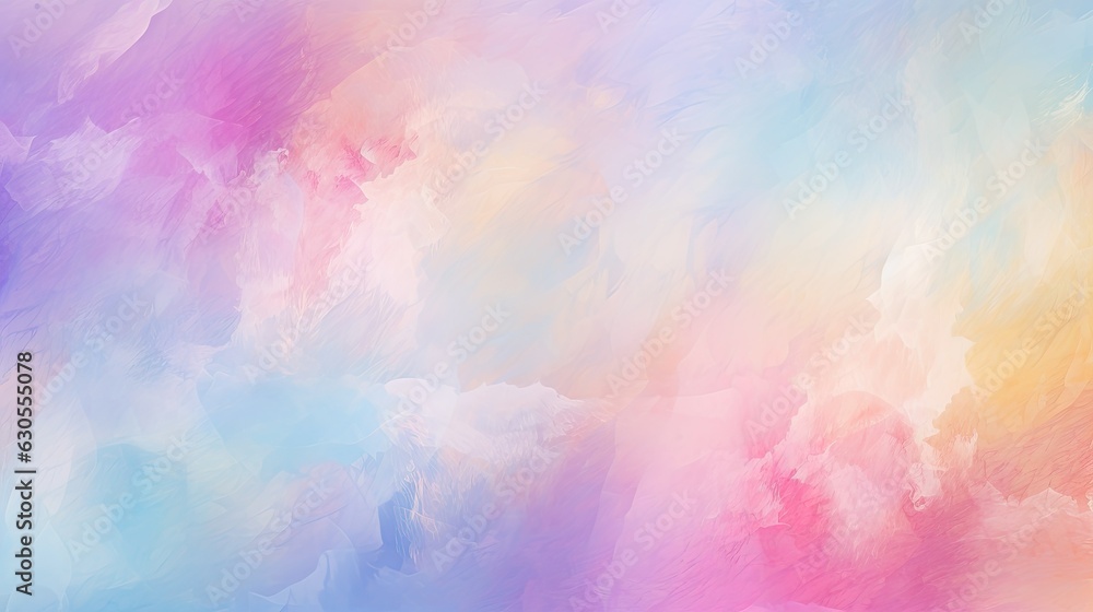 joyful abstract pastel texture background, generative ai