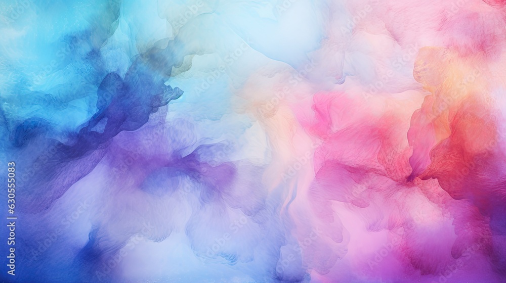 intriguing abstract watercolor texture background, generative ai