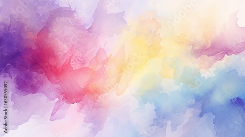 jubilant abstract watercolor texture background, generative ai