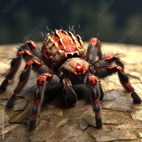 a unique large tarantula spider photo